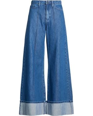 KARL LAGERFELD Jeans Cotton, Lyocell - Blue