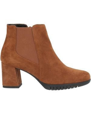 EMMENNE by MARTINA NANNI Ankle Boots Leather - Brown