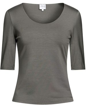 Armani Collezioni T-Shirt Viscose, Elastane - Gray