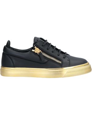 Giuseppe Zanotti Trainers Calfskin - Blue