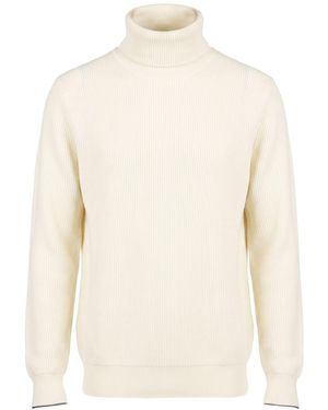 Brunello Cucinelli Col roulé - Blanc