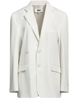 MM6 by Maison Martin Margiela Blazer - White