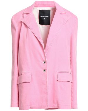 Patrizia Pepe Blazer Cotton, Elastane - Pink