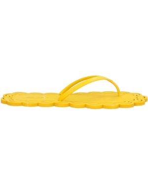 Carlotha Ray Thong Sandal Rubber - Yellow