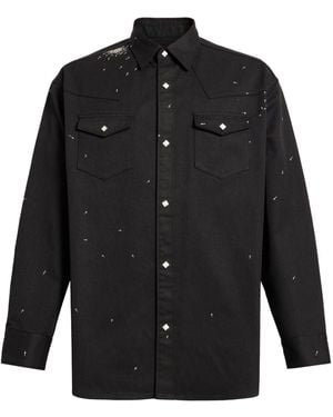 Undercover Denim Shirt - Black
