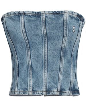 ICON DENIM Top Cotton - Blue