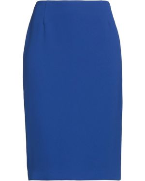 Clips Midi Skirt Polyester, Elastane - Blue