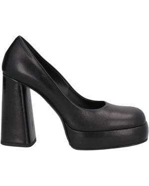 NINNI Court Shoes Soft Leather - Black