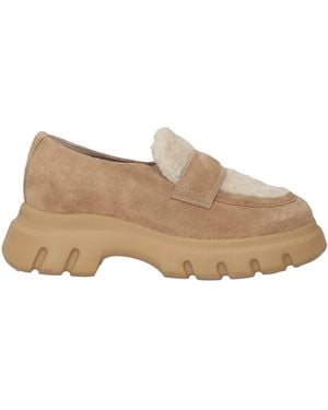 Voile Blanche Loafers Leather - Natural