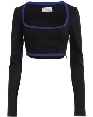 Chiara Ferragni Top Viscose, Polyamide, Elastane - Black
