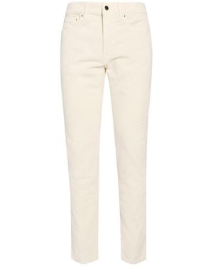 Tela Genova Trousers Cotton, Elastane - Natural