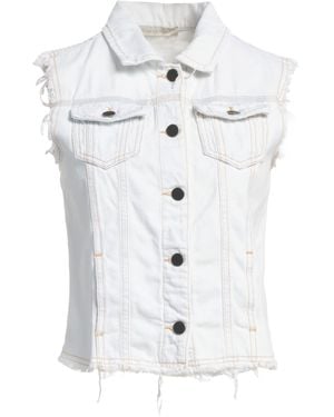 Amen Denim Outerwear Cotton - White