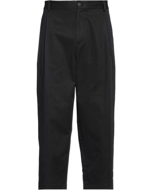 Maison Kitsuné Pants Cotton - Black