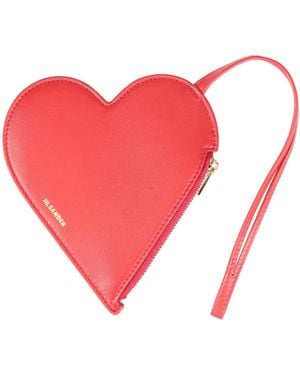 Jil Sander Coin Purse Calfskin - Pink