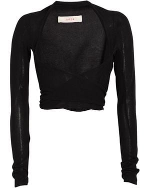 Jucca Wrap Cardigans - Black