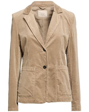 19.70 Nineteen Seventy Blazer Cotton, Modal, Elastane - Natural