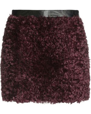 Patrizia Pepe Mini Skirt - Purple