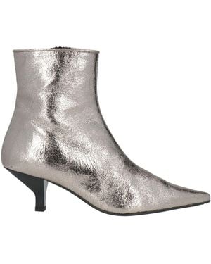 Ras Ankle Boots Leather - White