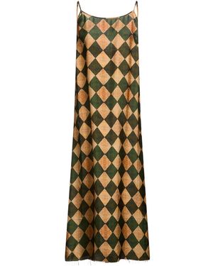 Uma Wang Midi Dress - Metallic