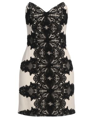 Elisabetta Franchi Mini Dress Viscose, Acetate, Elastane, Polyamide, Cotton - Black