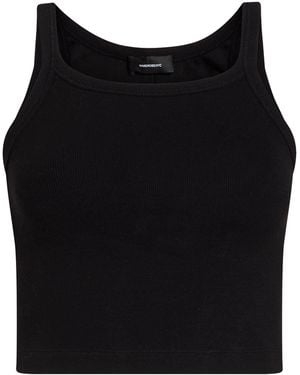 Wardrobe NYC X Hailey Bieber Tank Top Cotton, Elastane - Black
