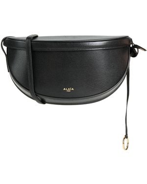 Alaïa Cross-Body Bag Leather - Black