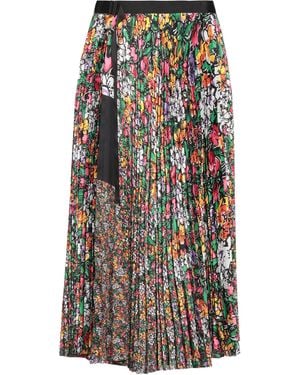 Sacai Midi Skirt Polyester - Black