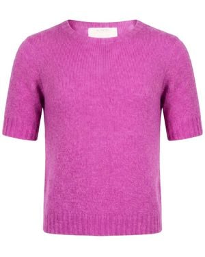 Kaos Sweater Acrylic, Polyamide, Wool, Mohair Wool, Elastane - Pink