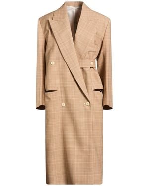 Quira Overcoat & Trench Coat Virgin Wool - Natural