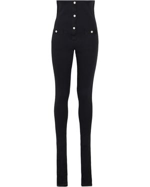 The Attico Pants Cotton, Elastane - Blue