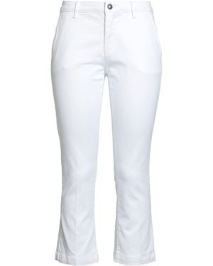 AT.P.CO Pants Cotton, Elastane - White
