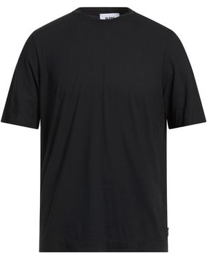 Alpha Studio T-Shirt Cotton, Elastane - Black