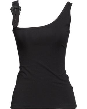Versace Jeans Couture Top Cotton, Elastane - Black