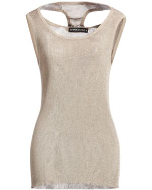 Y. Project Top Cotton, Cupro, Polyester, Polyamide - Gray