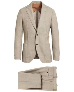 Lardini Suit Wool - Natural