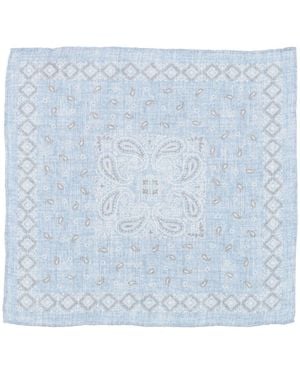 Eleventy Light Ties & Bow Ties Wool, Cotton - Blue