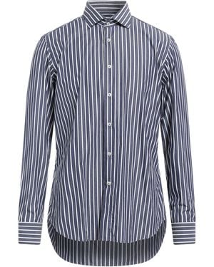 BRANCACCIO Shirt Cotton - Blue