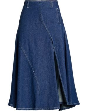 GIMAGUAS Denim Skirt Cotton, Recycled Cotton - Blue