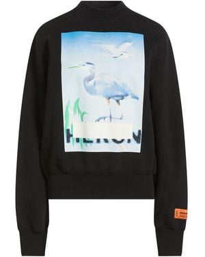 Heron Preston Sweatshirt Cotton - Black