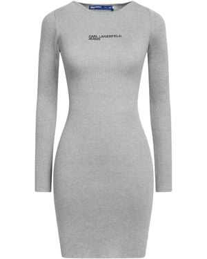 Karl Lagerfeld Mini-Kleid - Grau