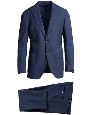SCABAL® Suit Wool, Nylon, Silk, Elastane - Blue