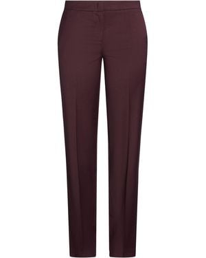 Twinset Pants Polyester, Wool, Viscose, Elastane - Purple