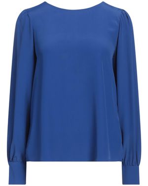 Blugirl Blumarine Top Acetate, Silk - Blue