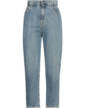 Manila Grace Jeanshose - Blau