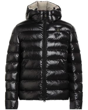 Blauer Puffer - Black