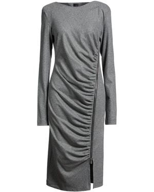 Pinko Midi Dress Polyester, Wool, Elastane - Grey