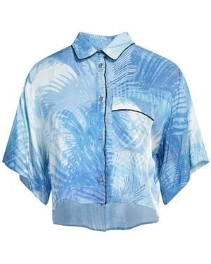Ice Play Shirt Viscose - Blue