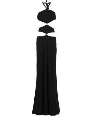 Jijil Maxi Dress Polyester, Elastane - Black