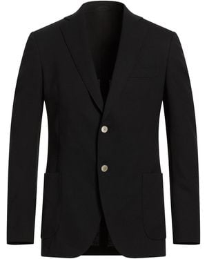 Tombolini Blazer Virgin Wool, Elastane - Black