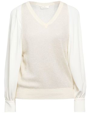Panicale Sweater Acetate, Silk - White